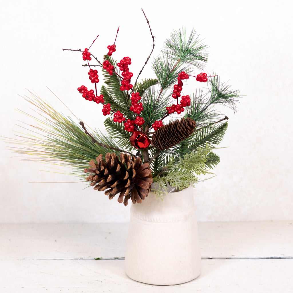 Mixed Pine & Pinecone Spray