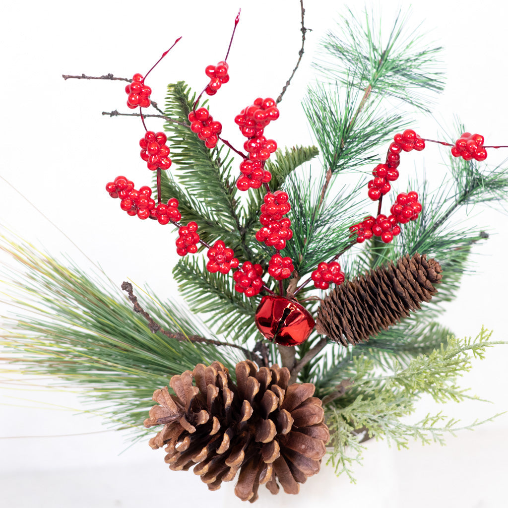 Mixed Pine & Pinecone Spray