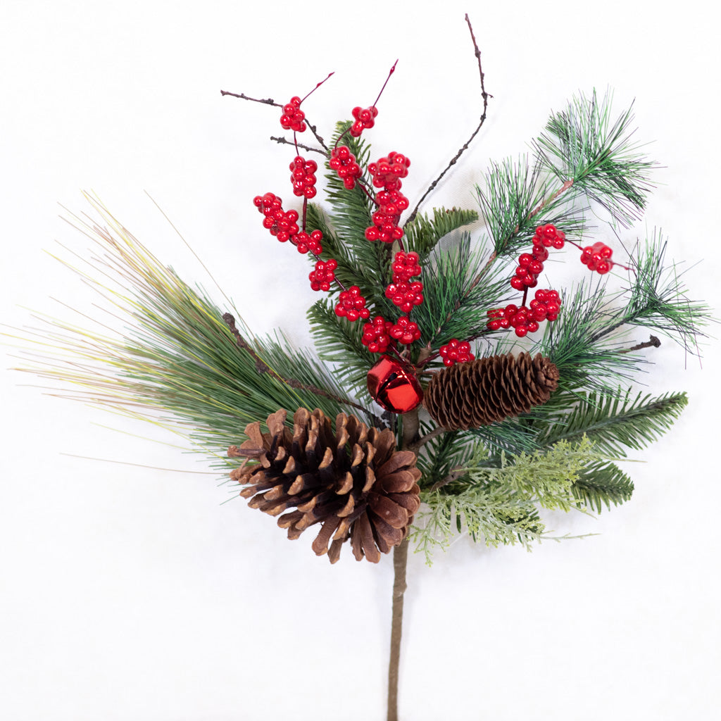 Mixed Pine & Pinecone Spray