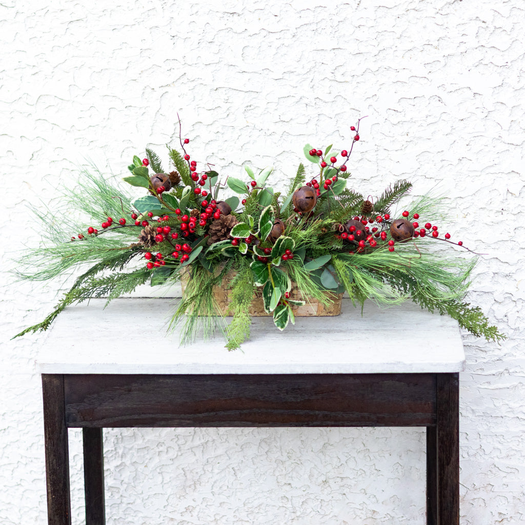 Jingle Bell Faux Centerpiece