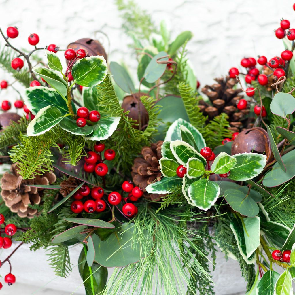 Jingle Bell Faux Centerpiece