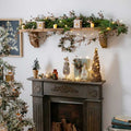 Gold Rattan Tabletop Tree