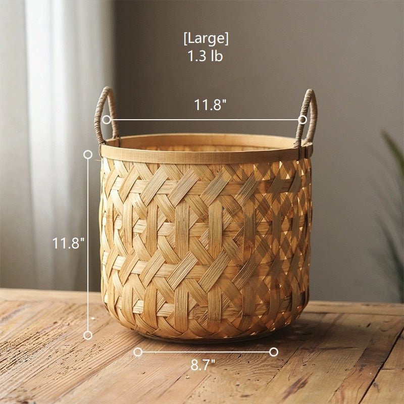 Bamboo Storage Basket