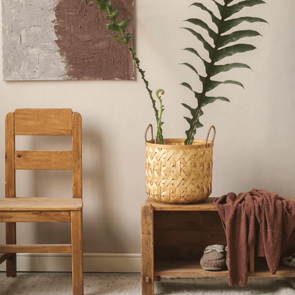 Bamboo Storage Basket