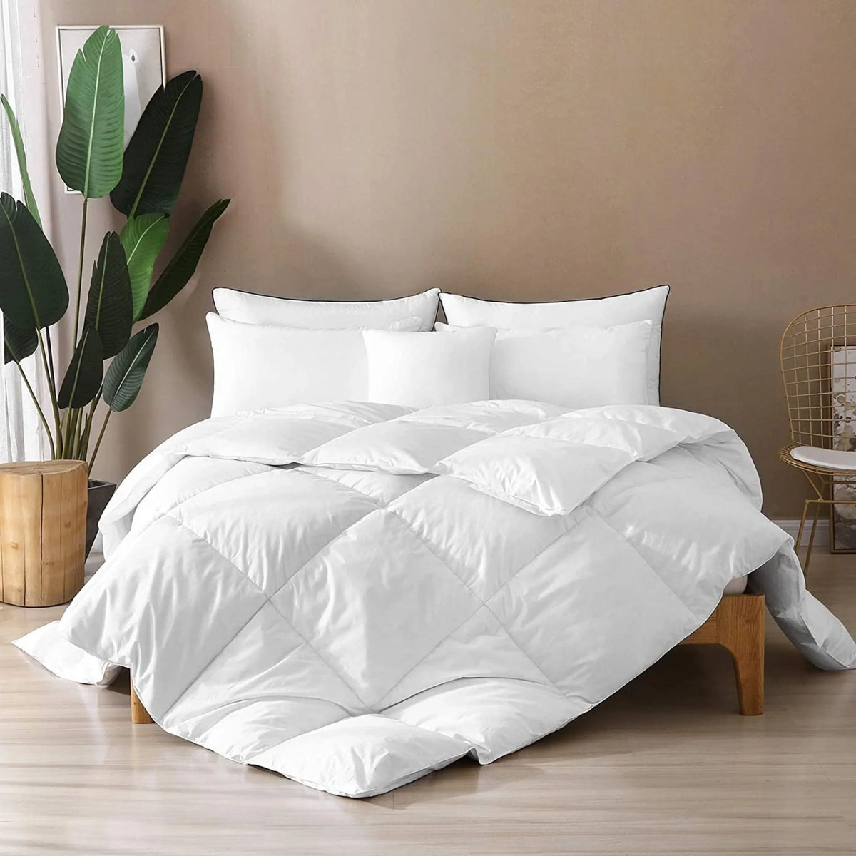 White Bamboo Duvet Comforter
