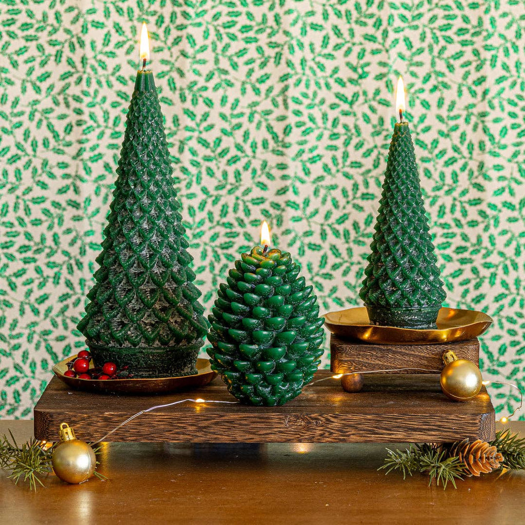 Forest Sculpted Tree Candle