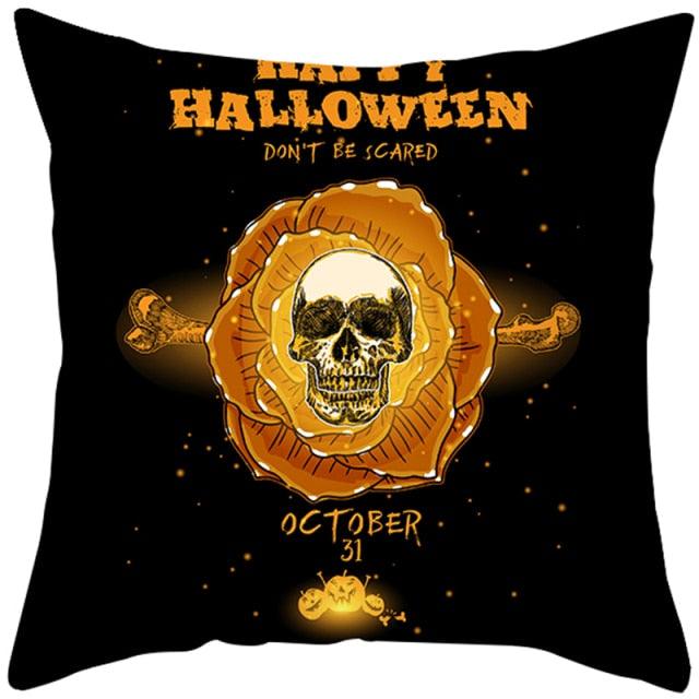 Halloween Pumpkin Cushion Cover