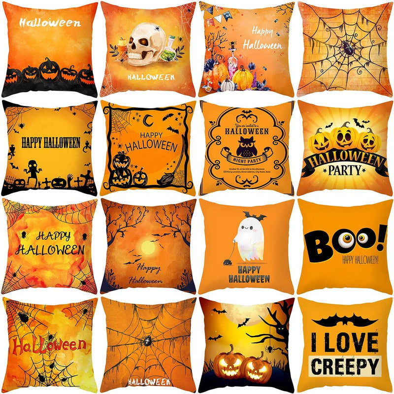 Halloween Pumpkin Cushion Cover
