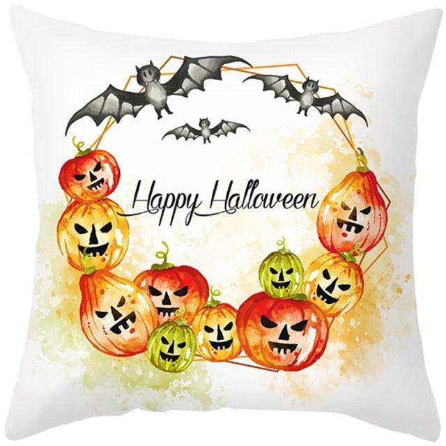 Halloween Pumpkin Cushion Cover