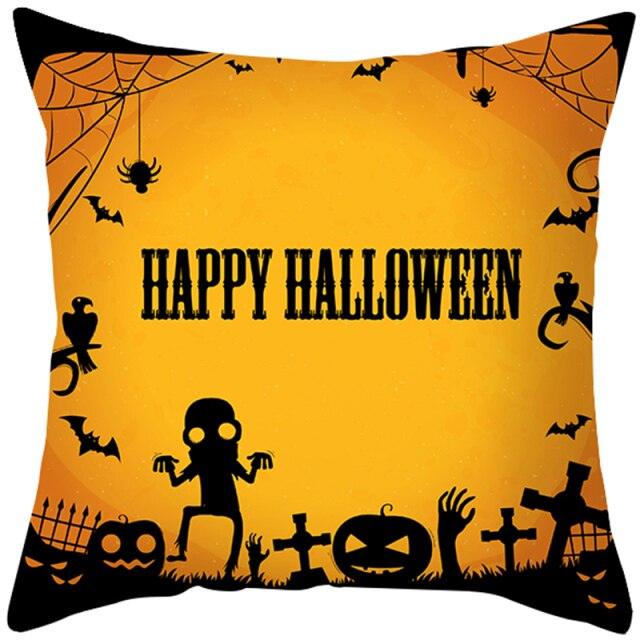 Halloween Pumpkin Cushion Cover