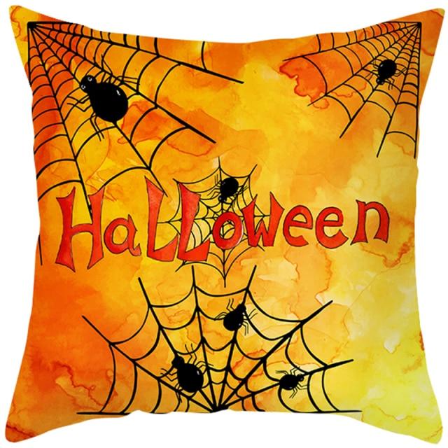 Halloween Pumpkin Cushion Cover