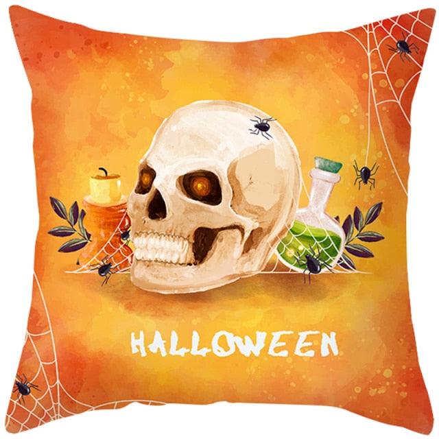 Halloween Pumpkin Cushion Cover