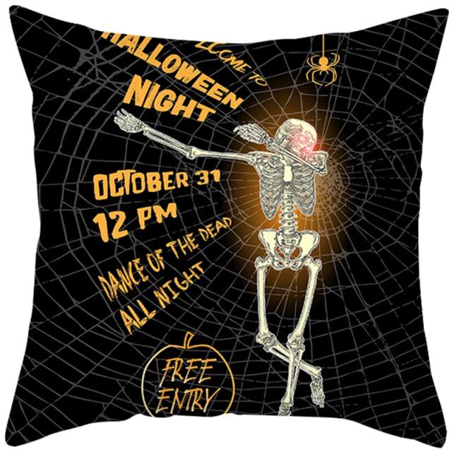 Halloween Pumpkin Cushion Cover