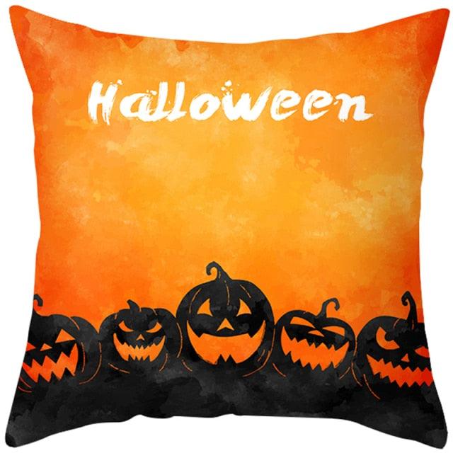 Halloween Pumpkin Cushion Cover