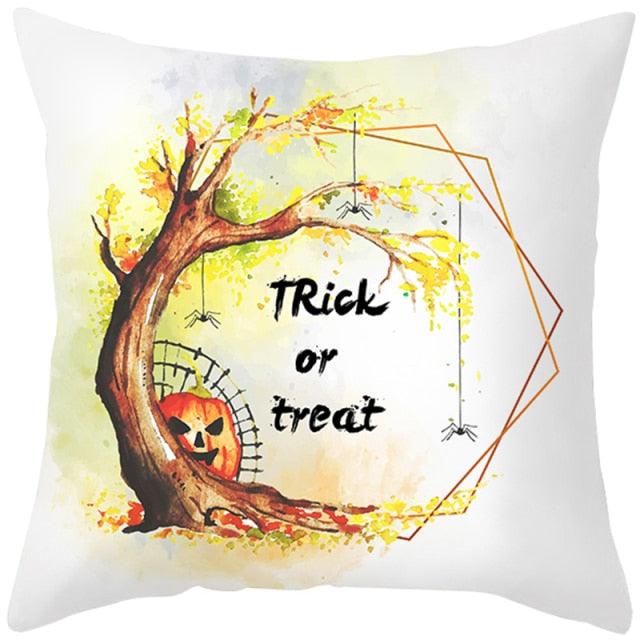 Halloween Pumpkin Cushion Cover