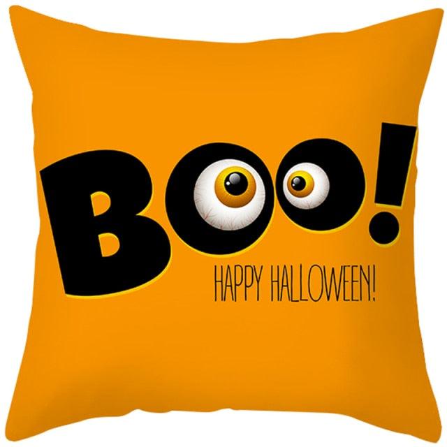 Halloween Pumpkin Cushion Cover