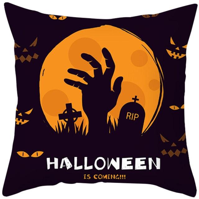 Halloween Pumpkin Cushion Cover