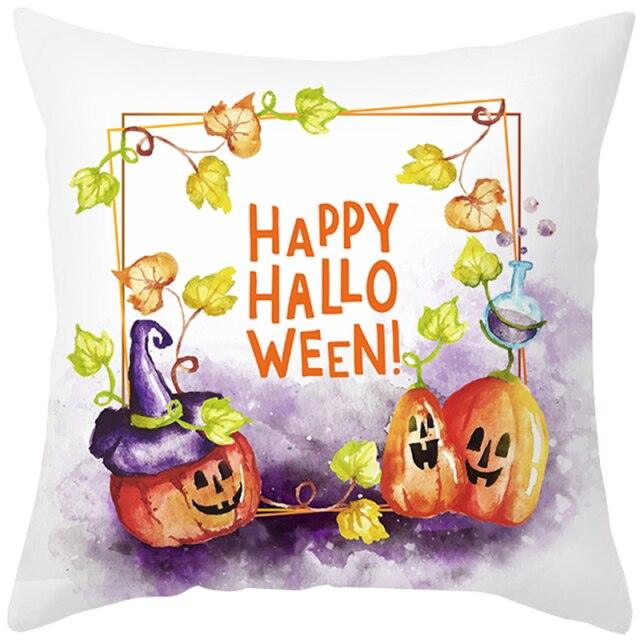 Halloween Pumpkin Cushion Cover