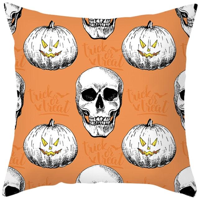 Halloween Pumpkin Cushion Cover
