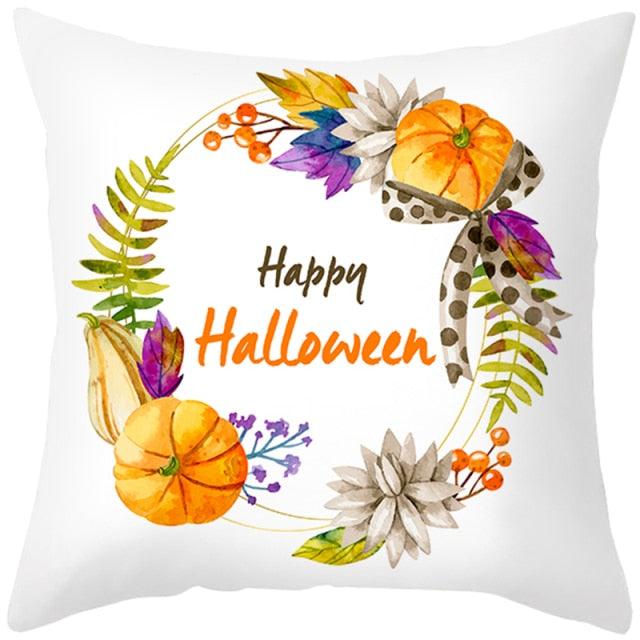 Halloween Pumpkin Cushion Cover