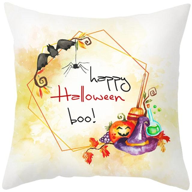 Halloween Pumpkin Cushion Cover