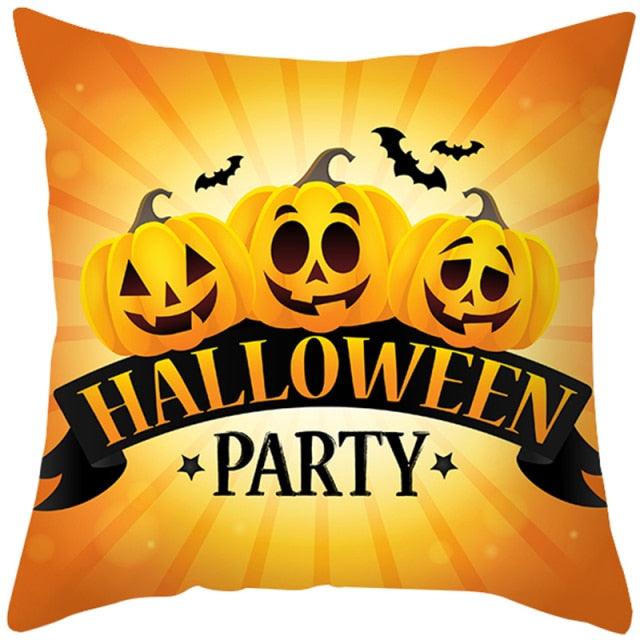 Halloween Pumpkin Cushion Cover