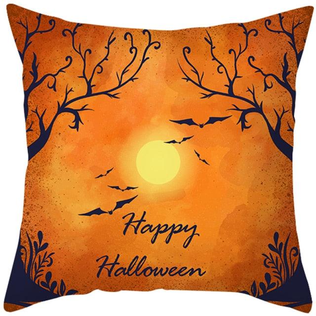 Halloween Pumpkin Cushion Cover