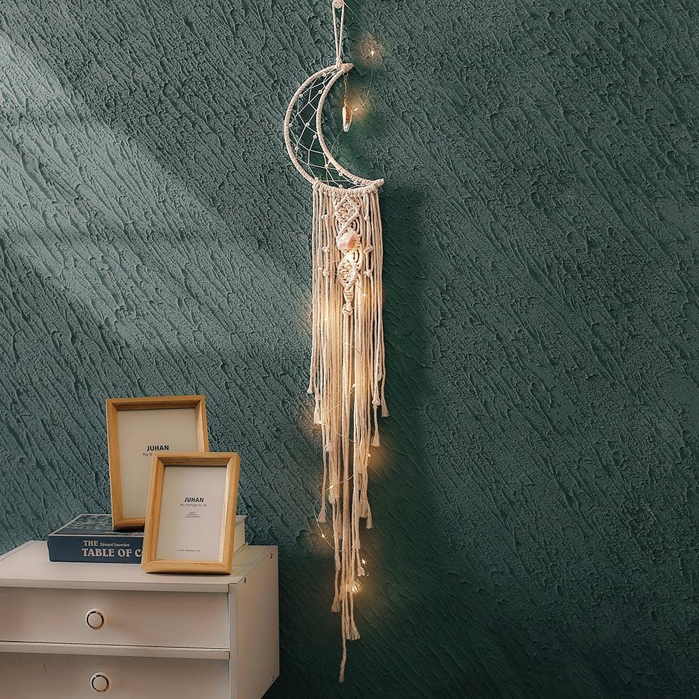 LED Leaf Dream Catcher