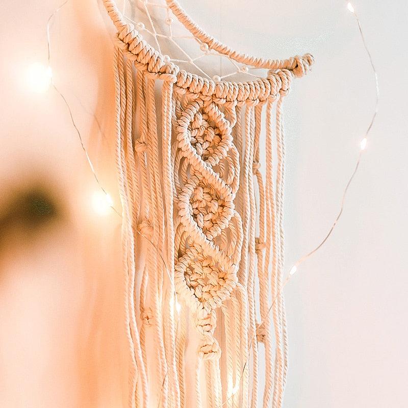 LED Leaf Dream Catcher