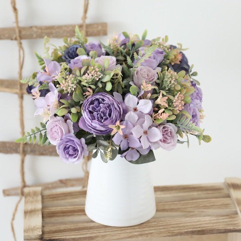 Silk Rose Bouquet