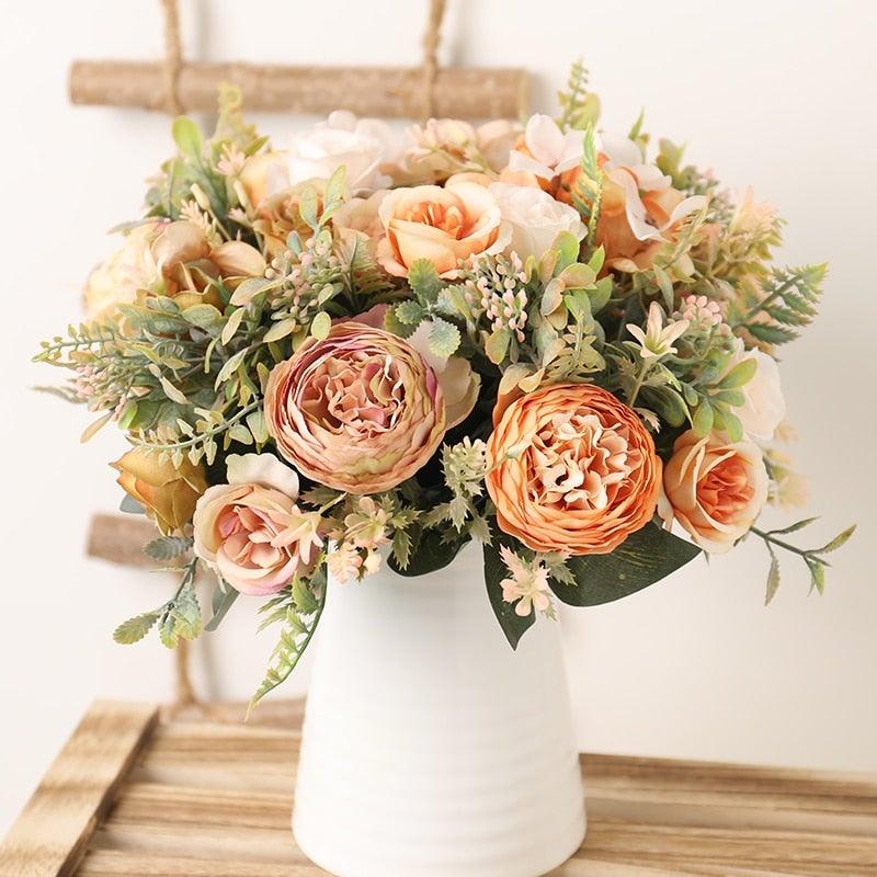 Silk Rose Bouquet