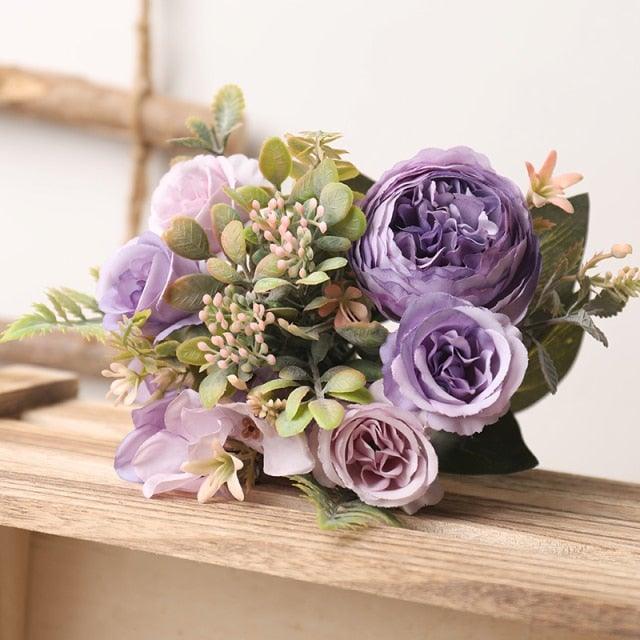Silk Rose Bouquet