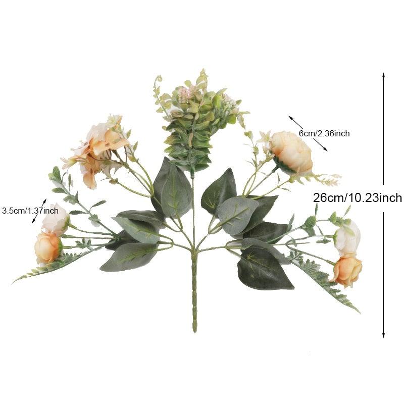 Silk Rose Bouquet
