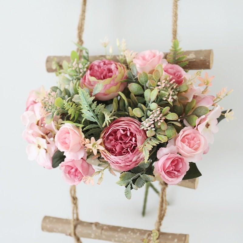 Silk Rose Bouquet
