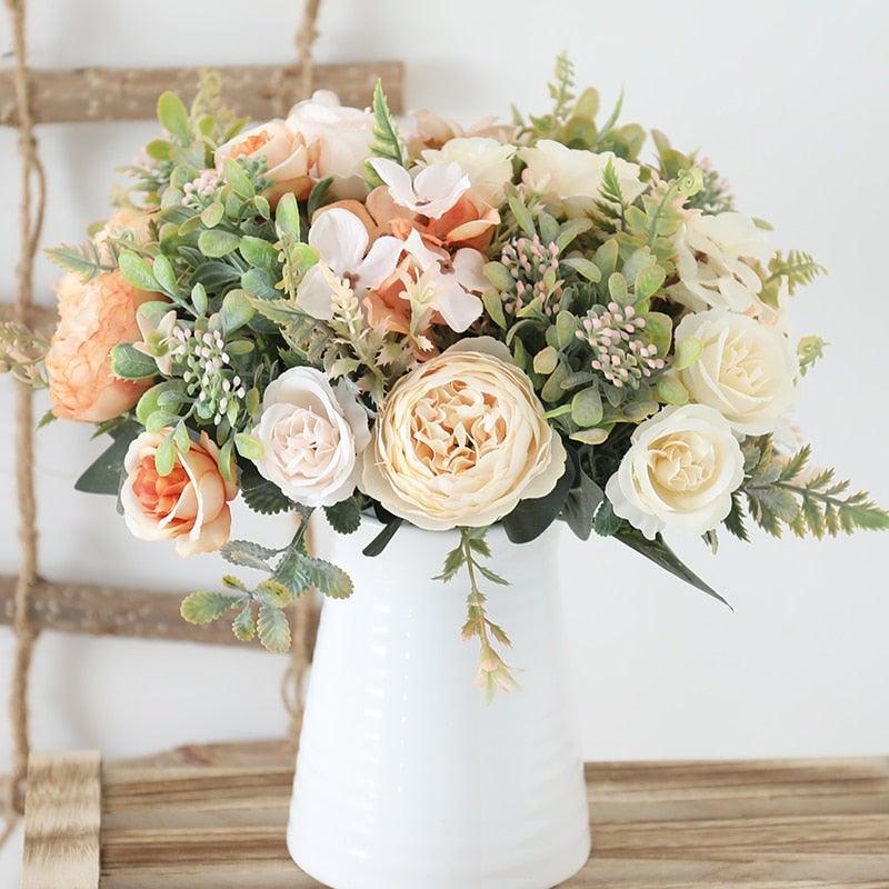 Silk Rose Bouquet