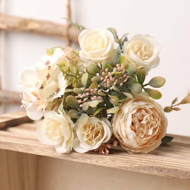 Silk Rose Bouquet