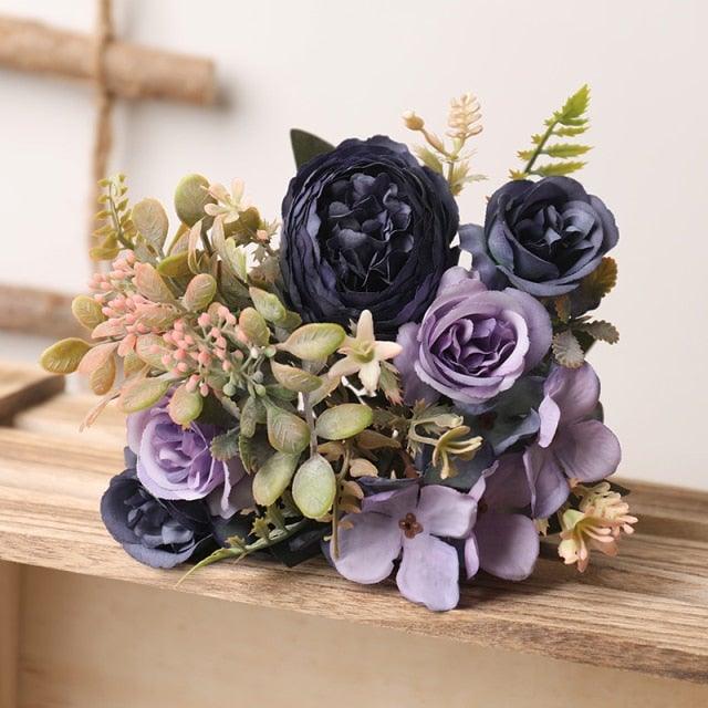 Silk Rose Bouquet