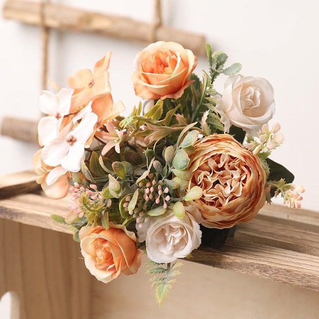 Silk Rose Bouquet