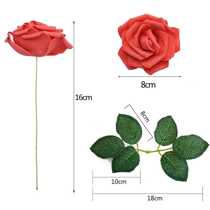 Foam Rose Bouquet