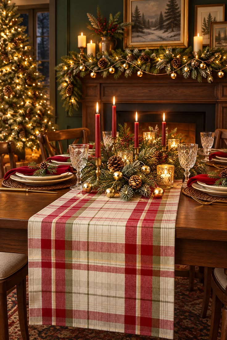 A Warm Christmas Table