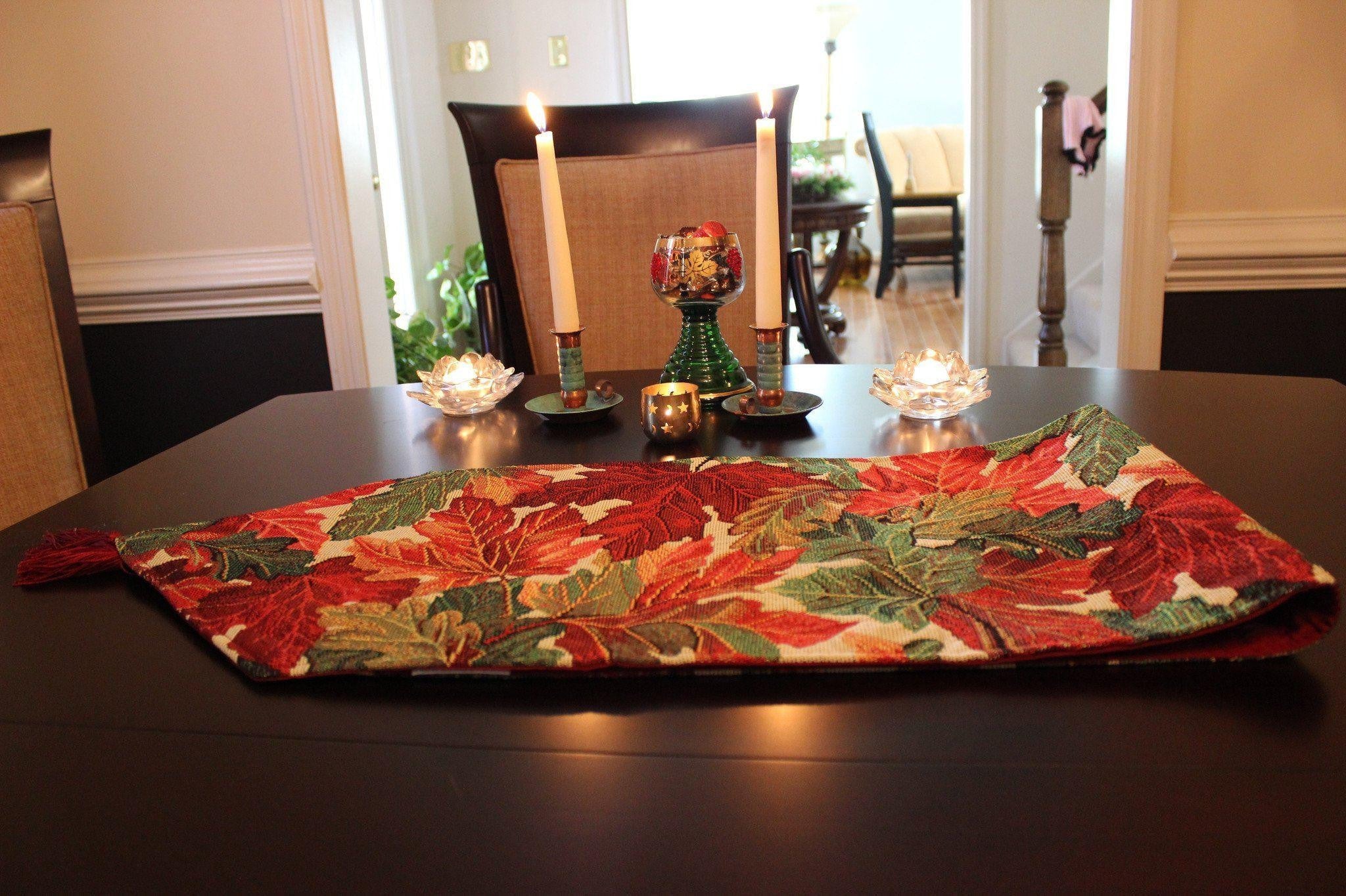 Thanksgiving Leaf Table Runner