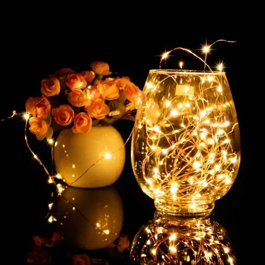 Warm Copper String Lights