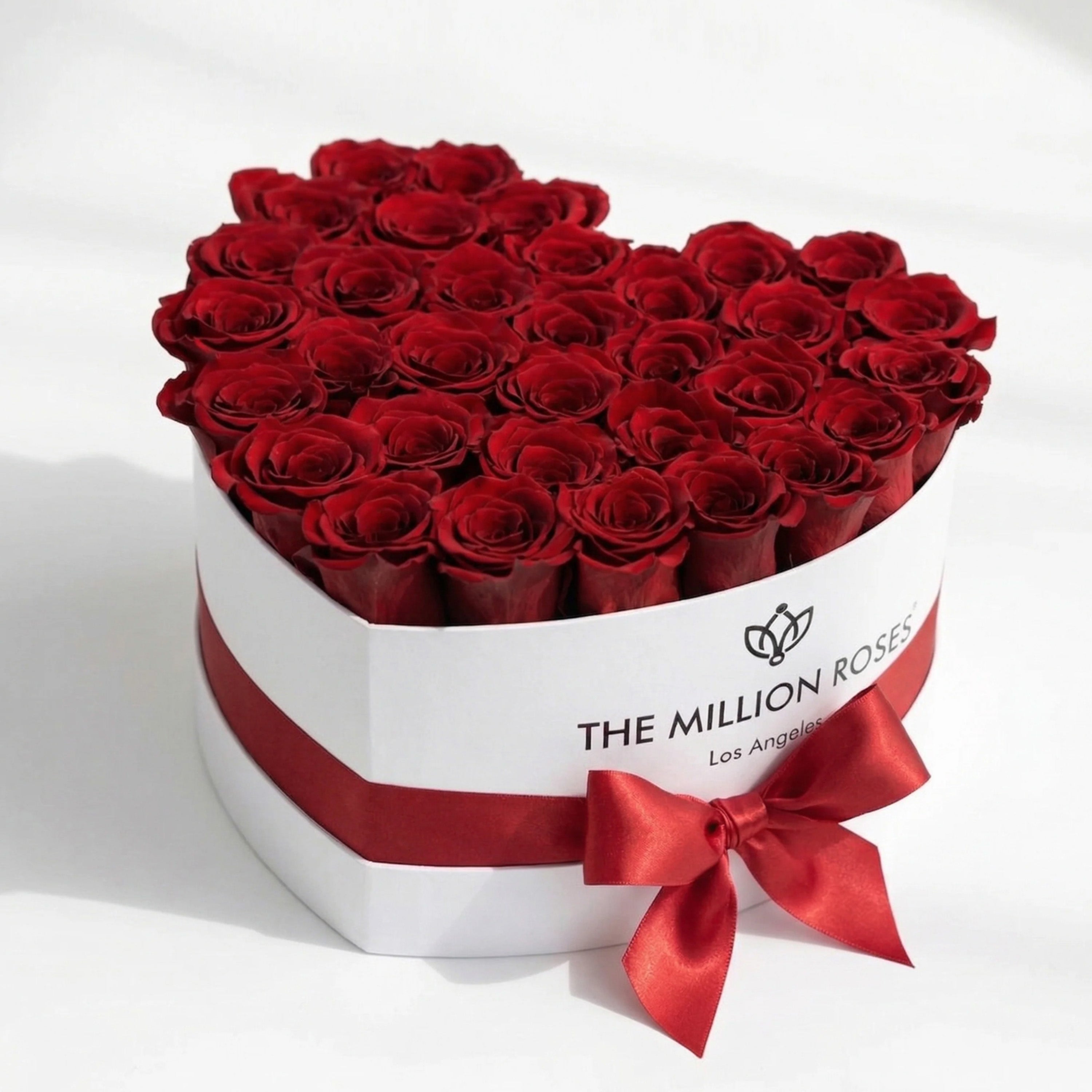 Red Rose Heart Box